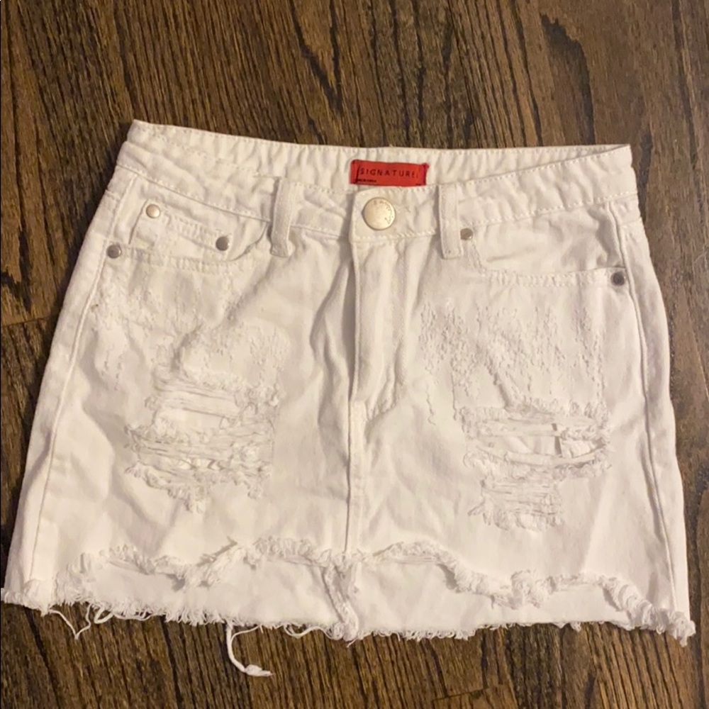 Jean skirt